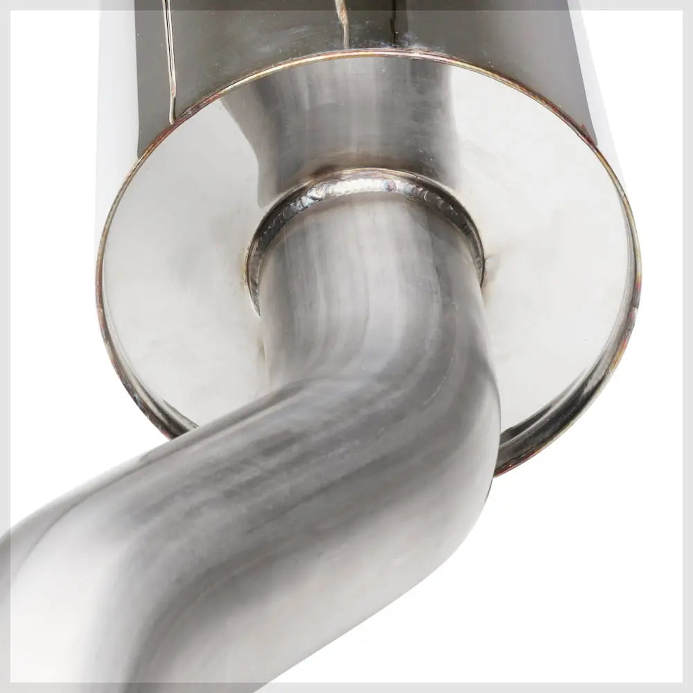 (02-05) Honda Civic 2.0L 2.5" Cat-Back Exhaust with 4" OD Burnt Tip