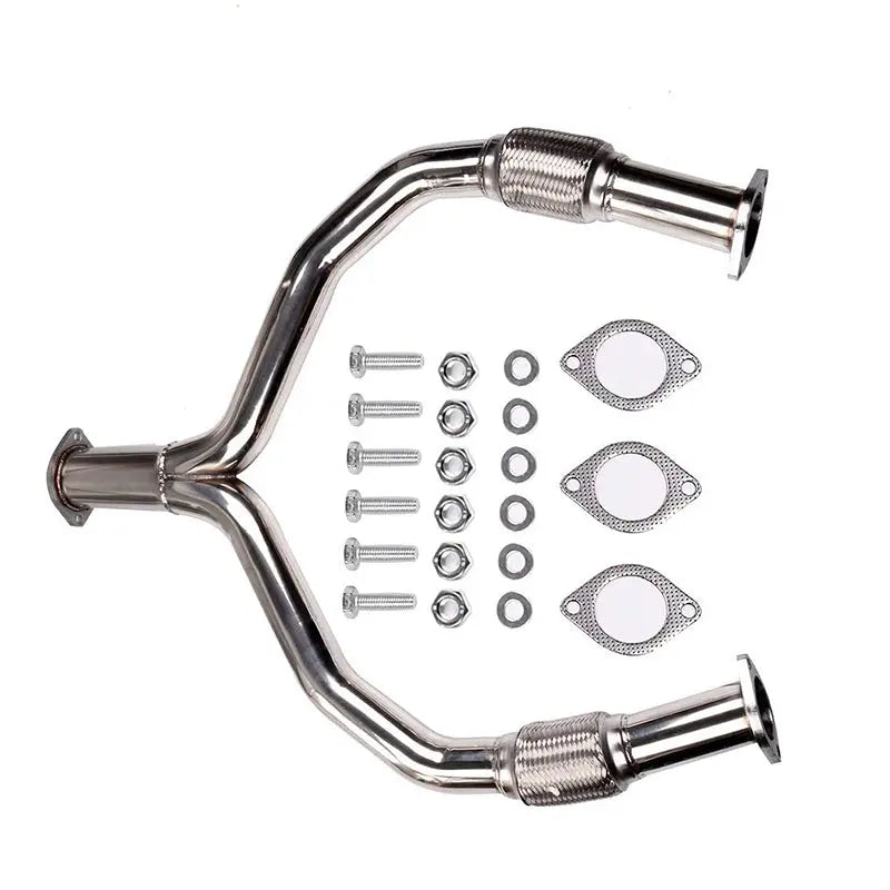 08-16 Nissan 370Z/Infiniti G37 VQ37VHR 2.5" Catless Exhaust Y-Pipe