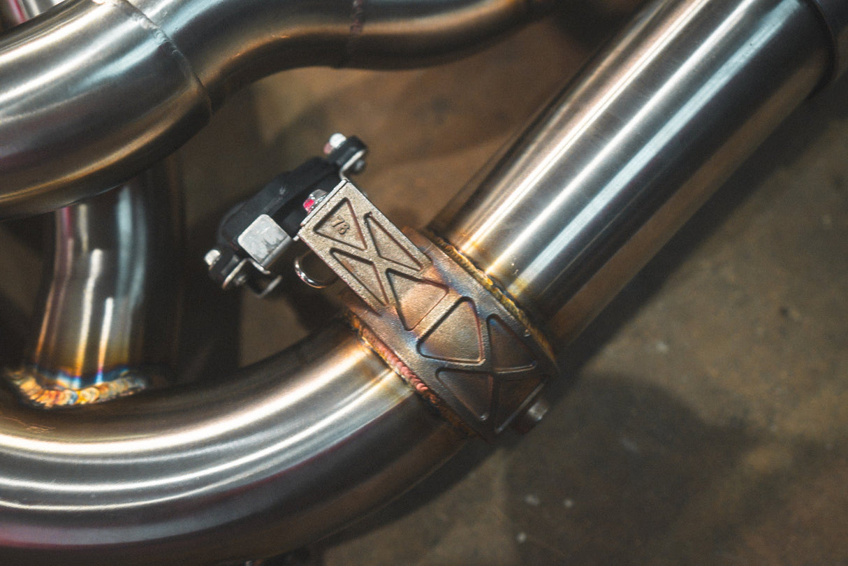 Valvetronic Designs® BMW X5M/X6M F85/F86 Valved Sport Cat-Back Exhaust with 4" OD Tips
