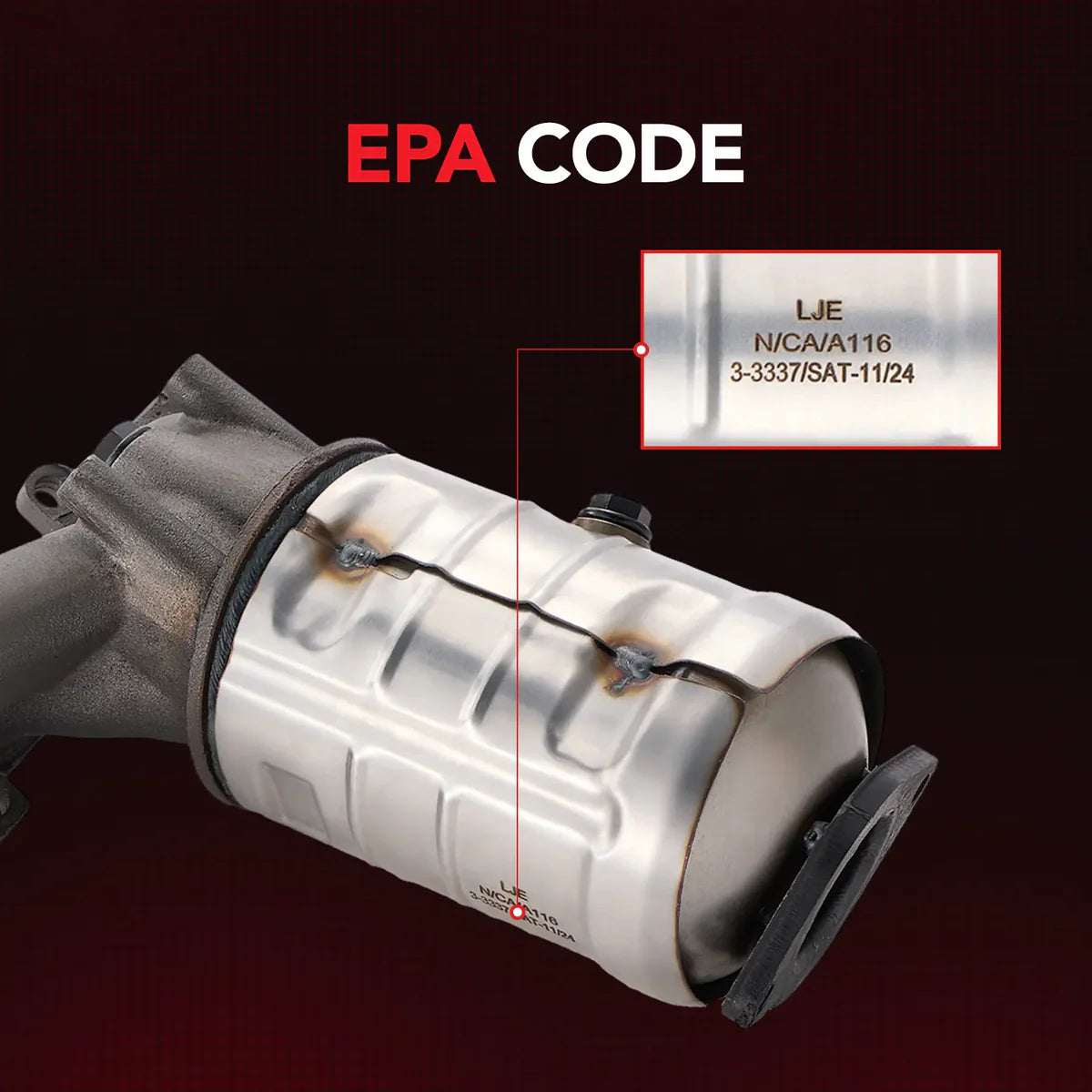 (11-15) Edge/Explorer/MKX 3.5L/3.7L EPA Catalytic Converter