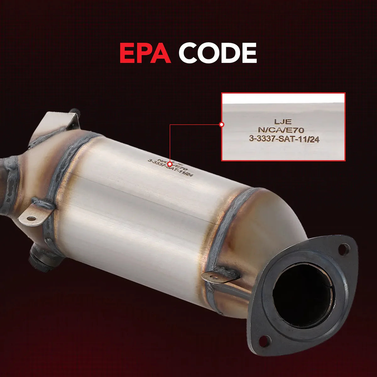 (04-06) Toyota Sienna 3.5L 409SS EPA Catalytic Converter