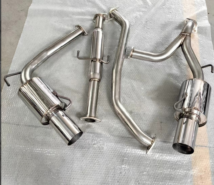 (03-06) Hyundai Tiburon 2.7L Cat-Back Exhaust with 4" OD Rolled Tips