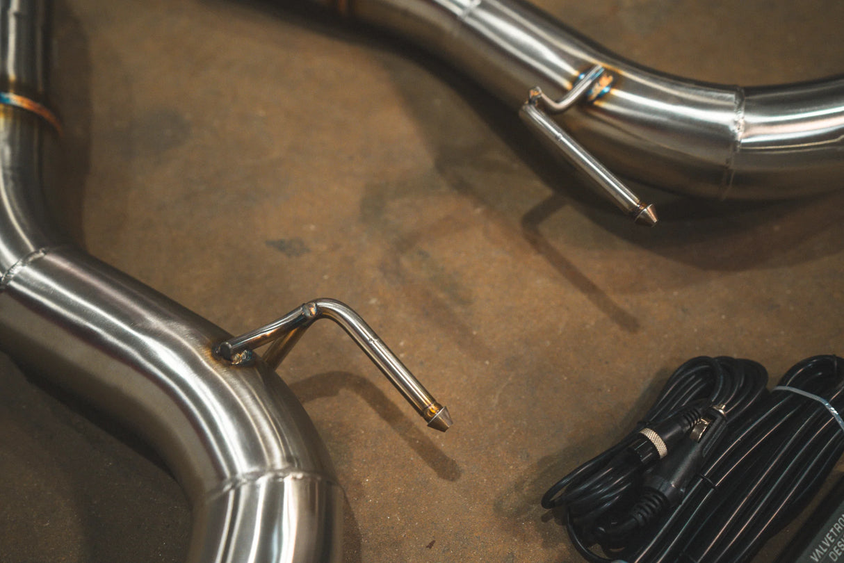 Valvetronic Designs® Ford Mustang GT S650 Valved Sport Cat-Back Exhaust with 4" OD Tips