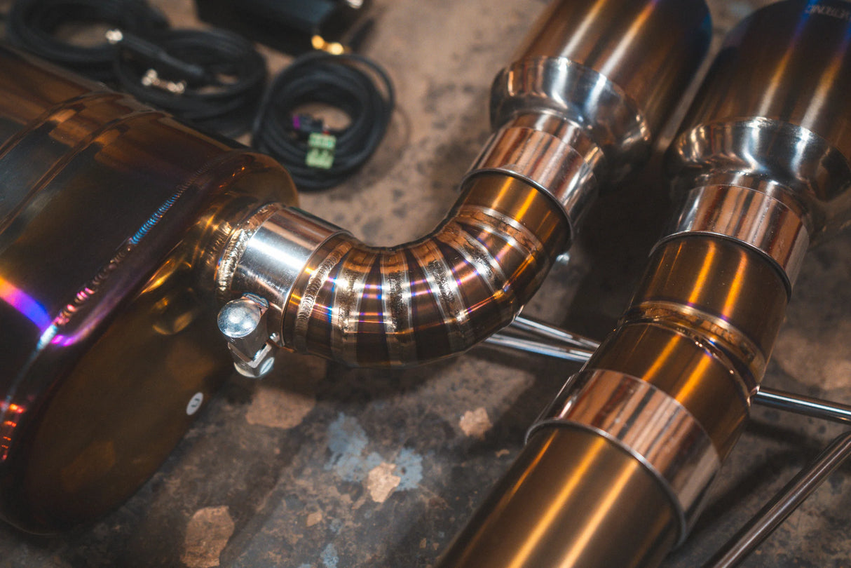Valvetronic Designs® (20-25) BMW M3/M4 G8x Valved Sport Cat-Back Exhaust with 4" OD Tips