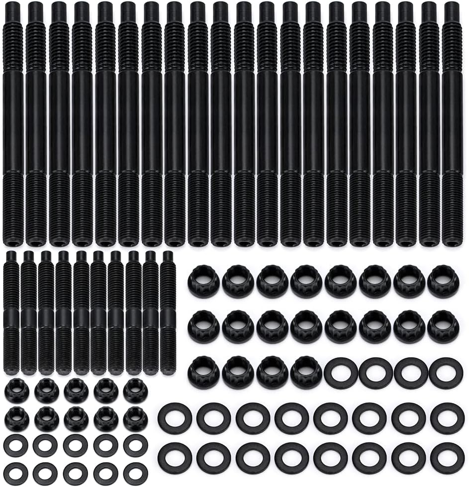 Kingman Speed® GM LS1/LS2/LS3/LS6/LQ4/LQ9/L96/L76/L92/L99 Head Stud Bolt Kit