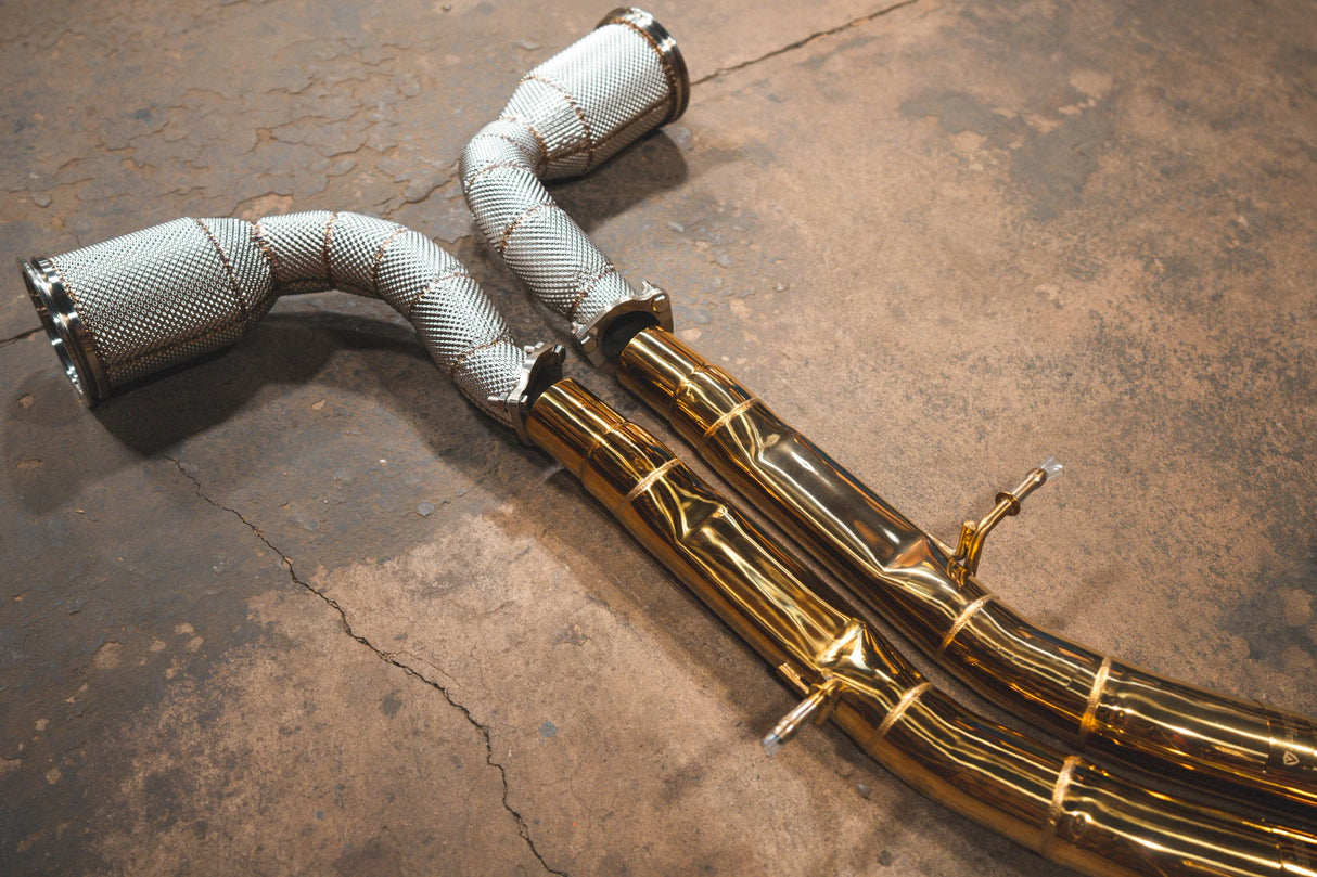 Valvetronic Designs® Audi RSQ8 Valved Sport Titanium Cat-Back Exhaust System