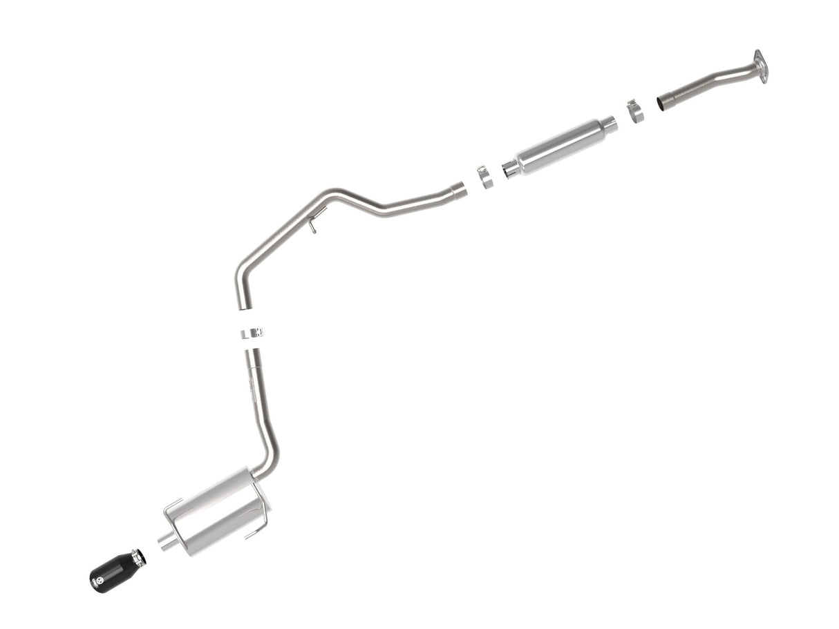 Takeda® (12-16) Subaru Impreza Sedan 304SS 2.25" Cat-Back Exhaust with 4" OD Tips
