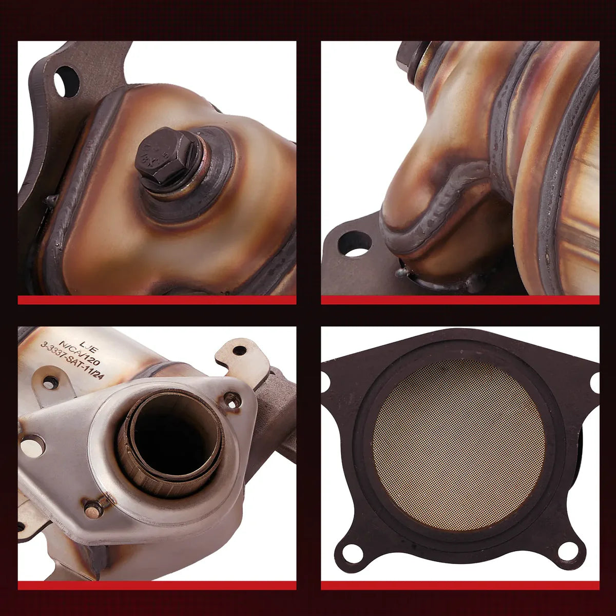 07-20 Honda Fit L4 1.5L EPA 409SS 200 Cell Catalytic Converter
