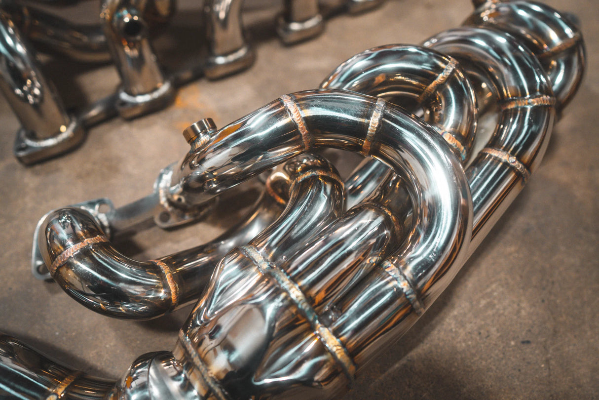 Valvetronic Designs® Ferrari 599 RACE F1 Valved Complete Exhaust System with 4" OD Tips