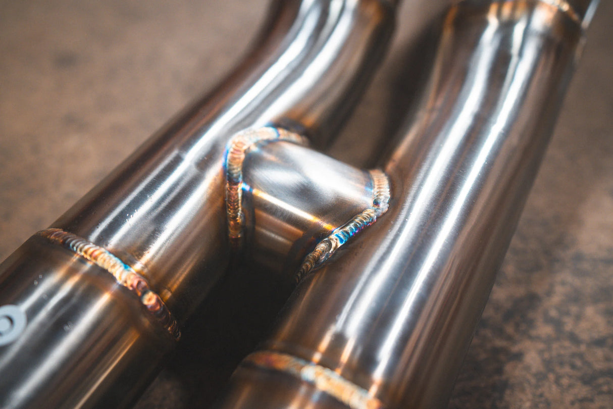 Valvetronic Designs® BMW F87 M2 Competition Equal Length Valved Sport Cat-Back Exhaust with 4" OD Tips