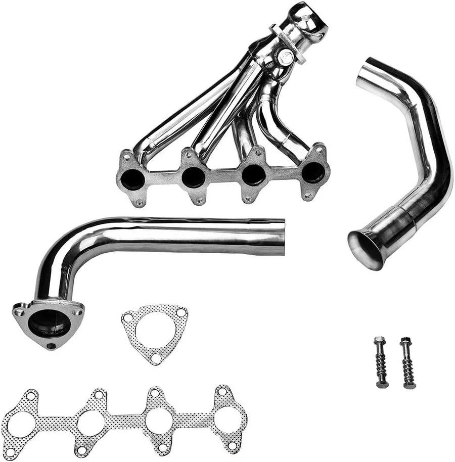 94-04 Chevy S10/GMC Sonoma 2.2L Exhaust Header with Catless Mid-Pipe