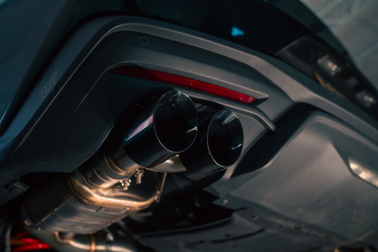 Valvetronic Designs® Ford Mustang GT S650 Valved Sport Cat-Back Exhaust with 4" OD Tips