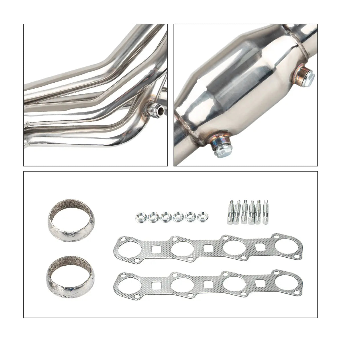 (99-04) Ford F-150/F250 5.4L Long Tube Exhaust Headers with EGR Fittings