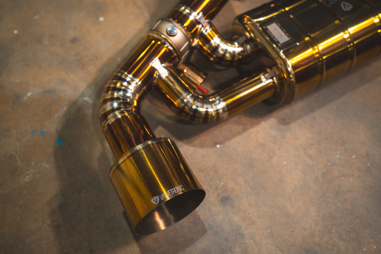 Valvetronic Designs® Toyota GR Supra A90/A91 Valved Sport Cat-Back Exhaust with 4" OD Tips