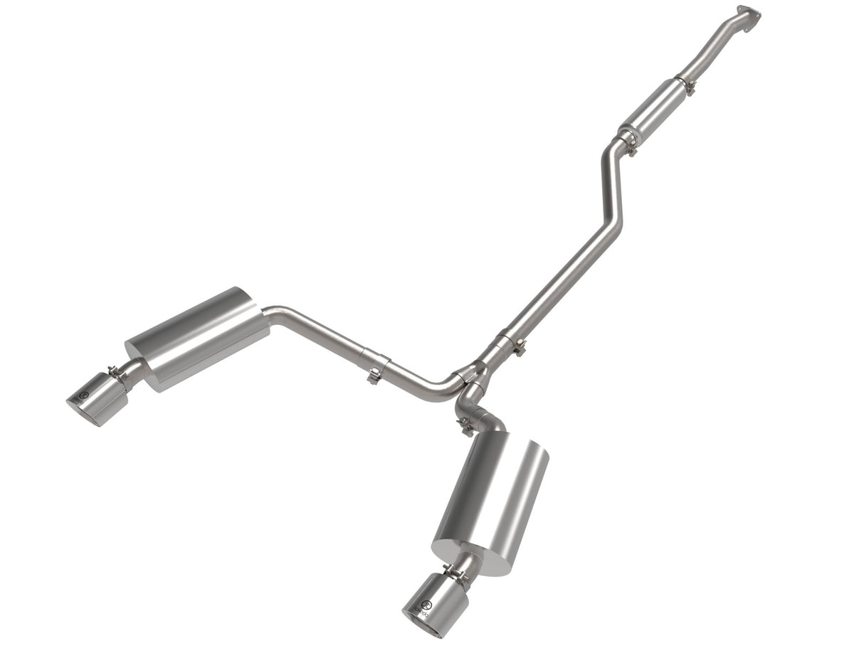 Takeda® (09-14) Acura TSX 304SS 2.5" Cat-Back Exhaust with 4.5" OD Tips