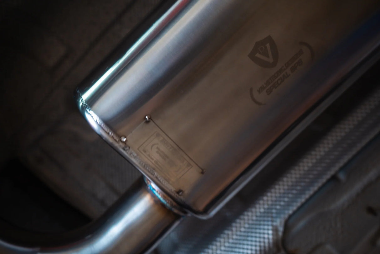 Valvetronic Designs® BMW F22/F30/F32/F36 F-Body Valved Sport Axle-Back Exhaust with 4" OD Tips