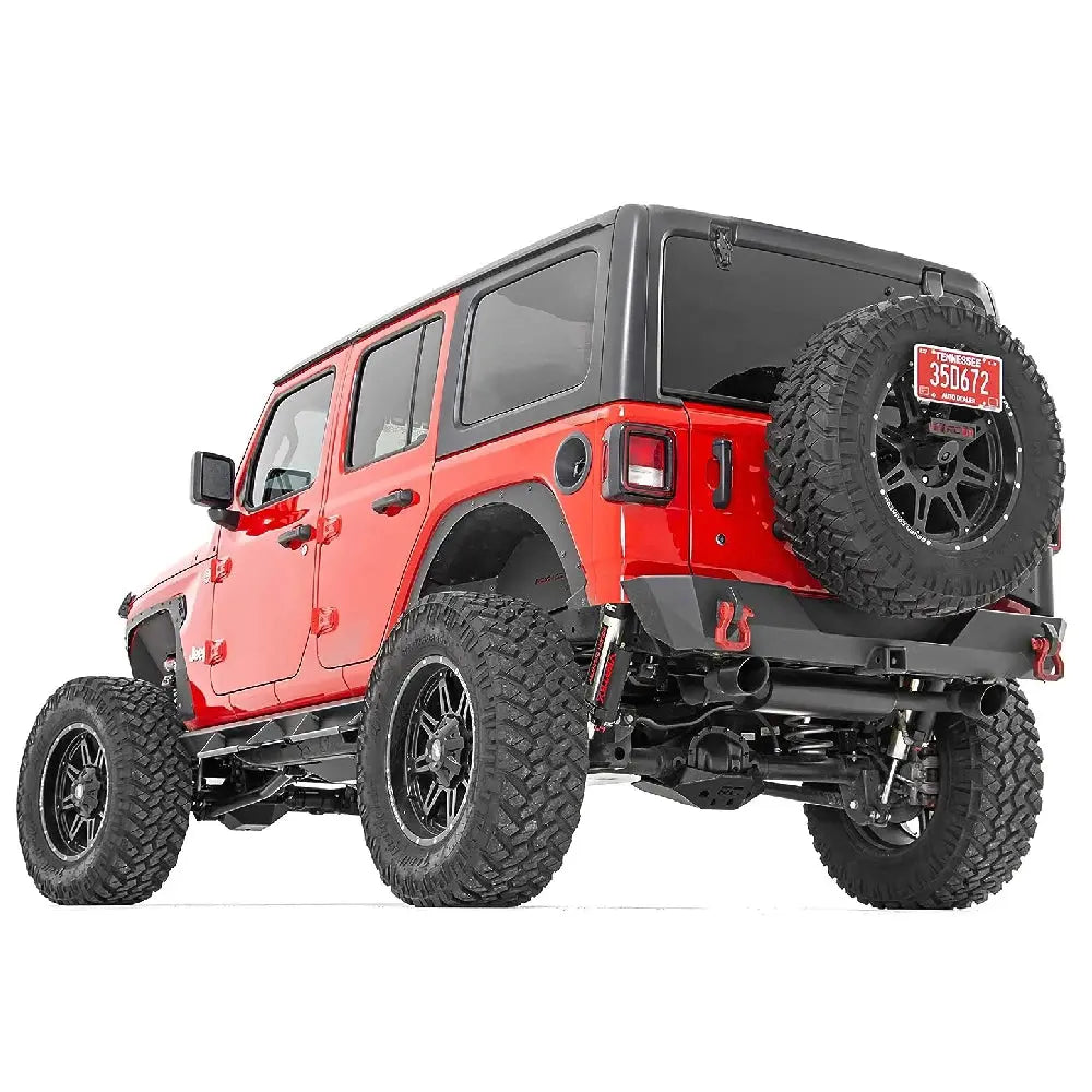 (07+) Jeep Wrangler 2.0L/3.6L/3.8L 304SS 2.5" Axle-Back Exhaust with 4" OD Tips