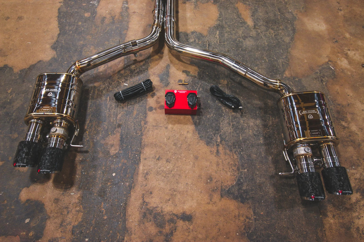 Valvetronic Designs® Audi S4/S5 B8/B8.5 Valved Sport Cat-Back Exhaust with 4" OD Tips