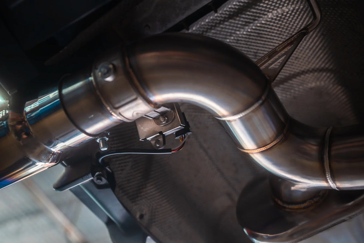 Valvetronic Designs® BMW F22/F30/F32/F36 F-Body Valved Sport Axle-Back Exhaust with 4" OD Tips