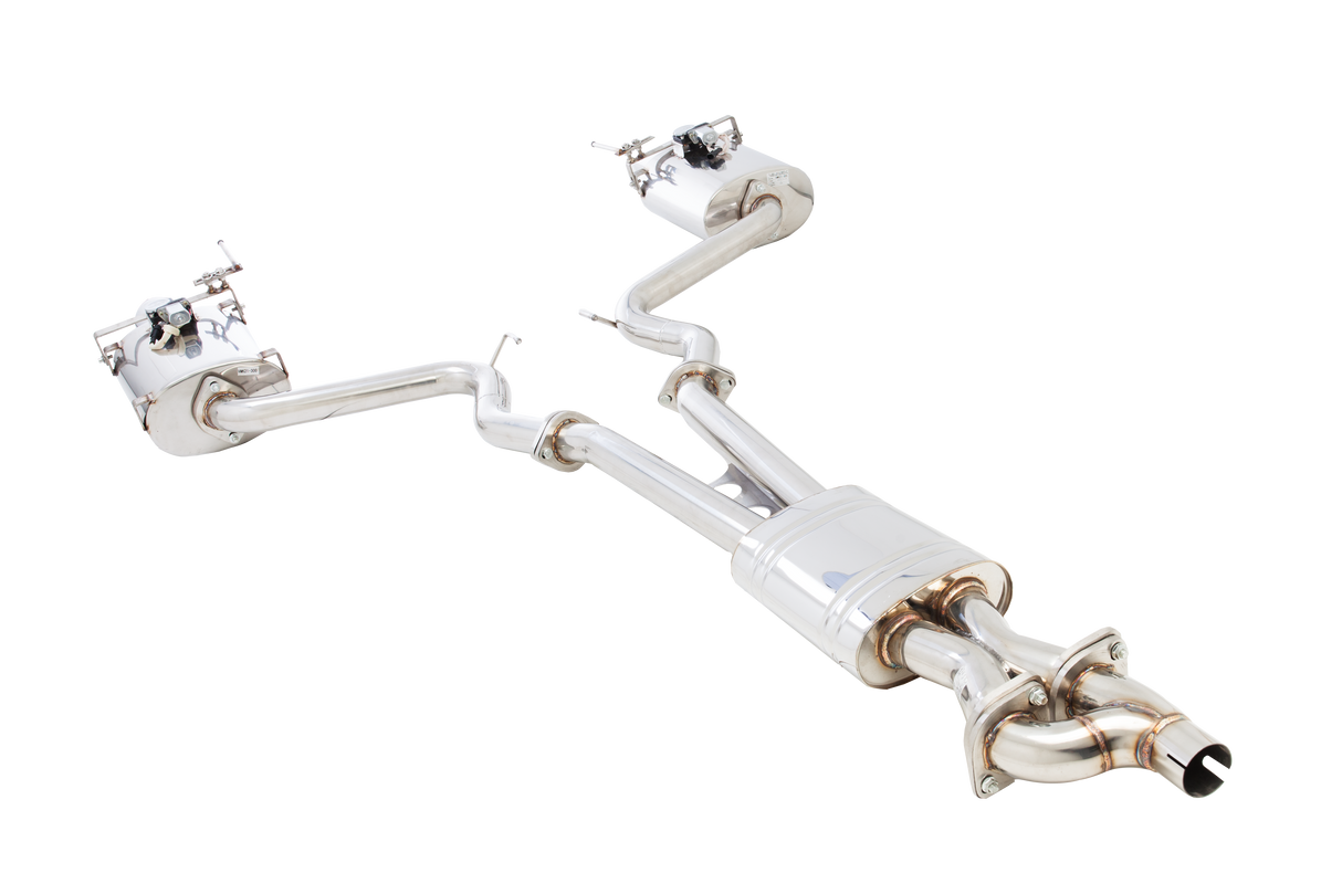 XForce (15-17) Mustang 2.3L EcoBoost 304SS 2.5" Varex Valved Cat-Back Exhaust with 4" OD Tips