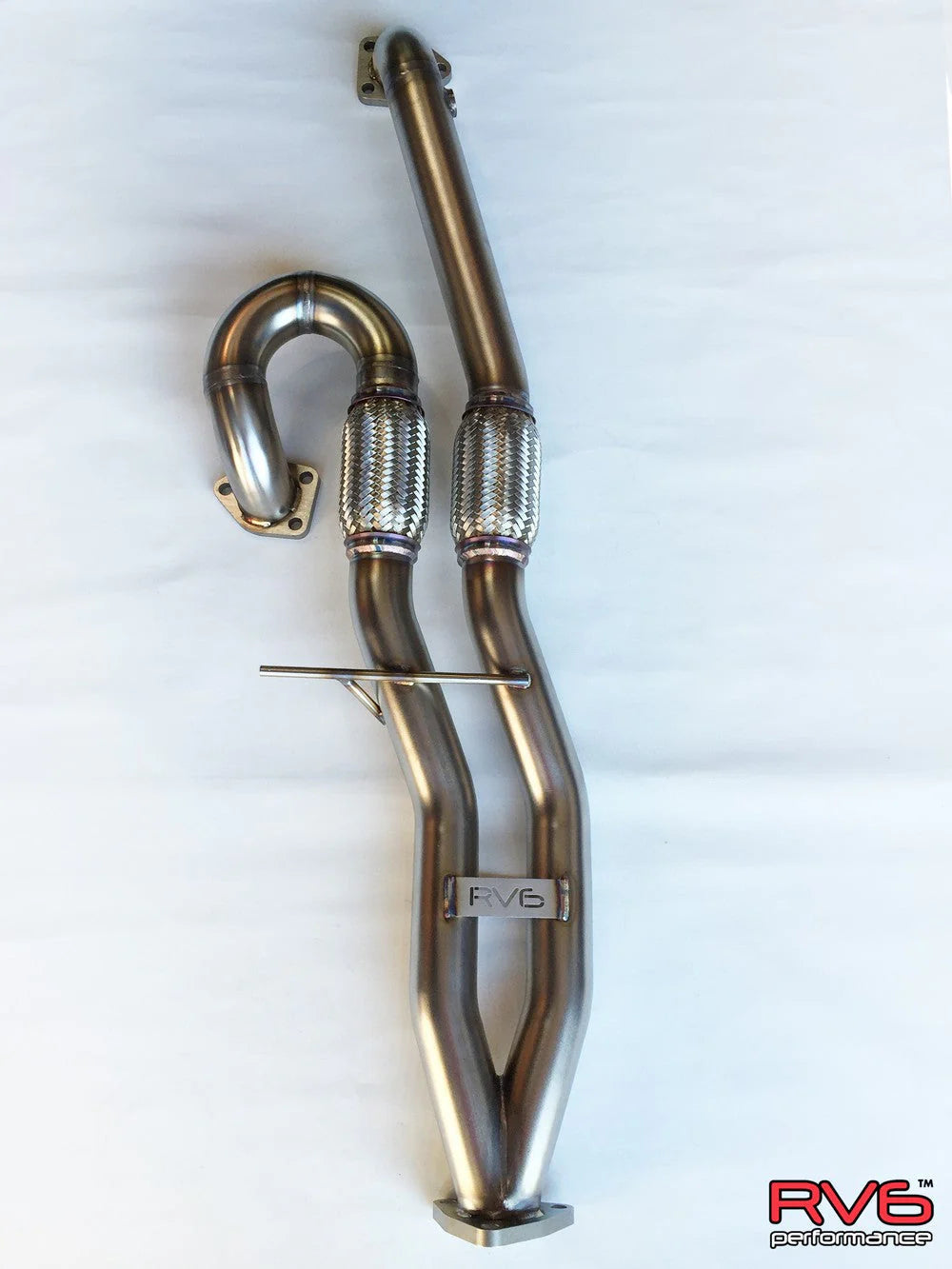 RV6 Performance® (13-17) Honda Accord Catted Long Tube J-Pipe Kit