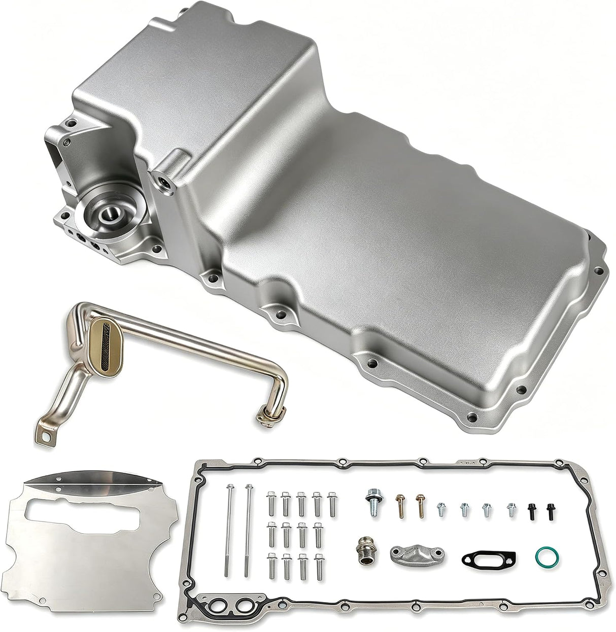GM LS Swap Cast Aluminum Oil Pan Kit LS1/LS2/LS3/LS6/LS7/LQ7/LQ9
