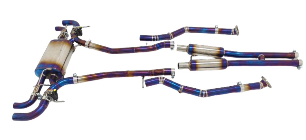 18-26 Lexus LC500 5.0L 2UR-GSE URZ100 Titanium Cat-Back Exhaust