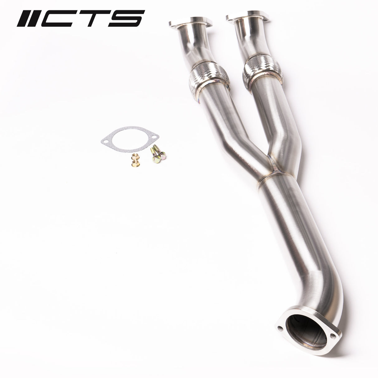 CTS Turbo® (09-24) Nissan GT-R R35 304SS 3" Catless Exhaust Mid-Pipes