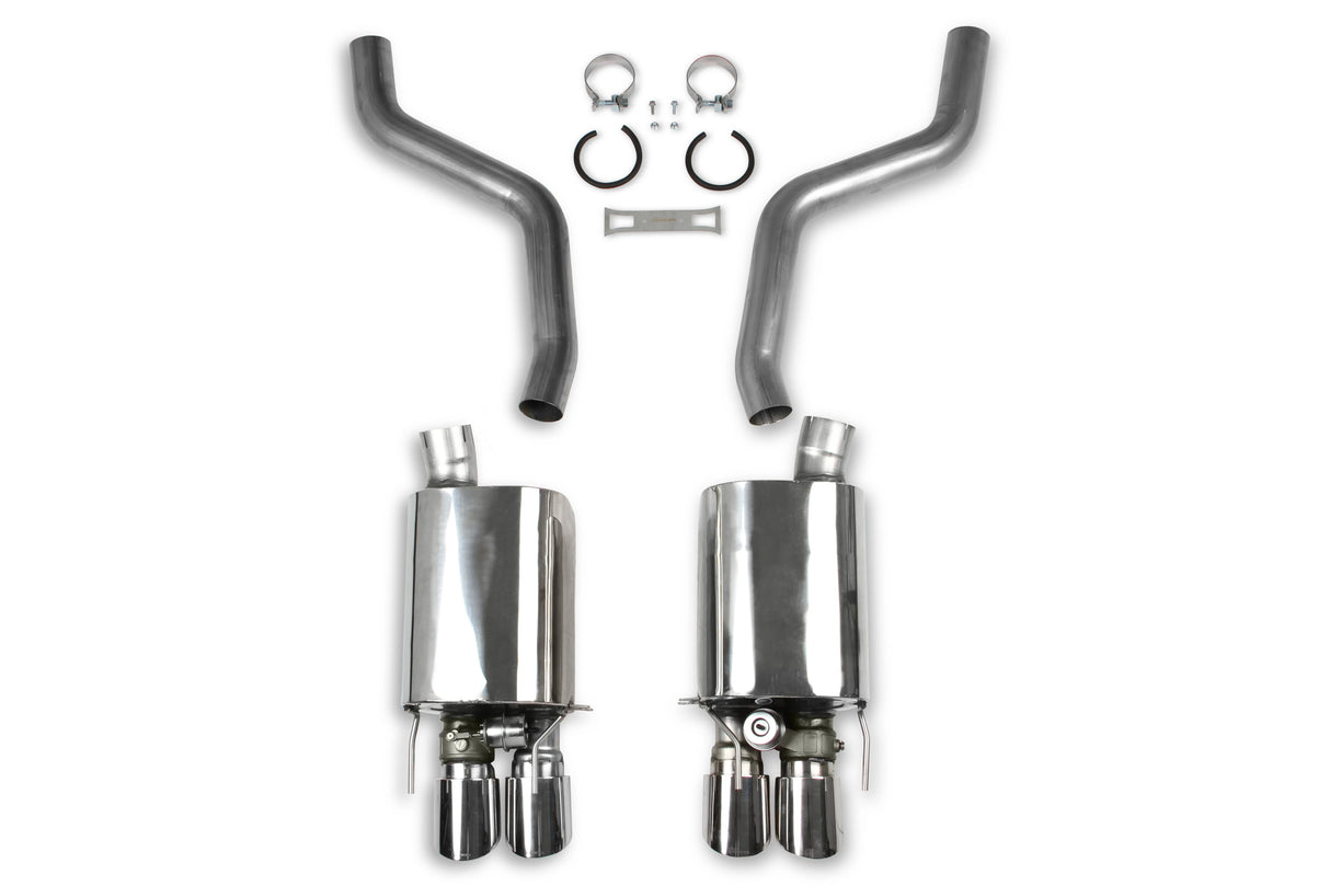 Hooker (06-13) Corvette Z06 C6 3" 304SS Axle-Back Exhaust with Dual NPP Mufflers