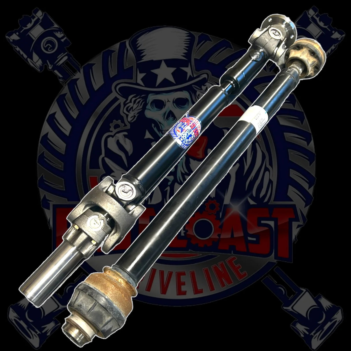 East Coast Driveline® (19-25) Silverado/Sierra V8 4WD Upgraded Front Driveshaft