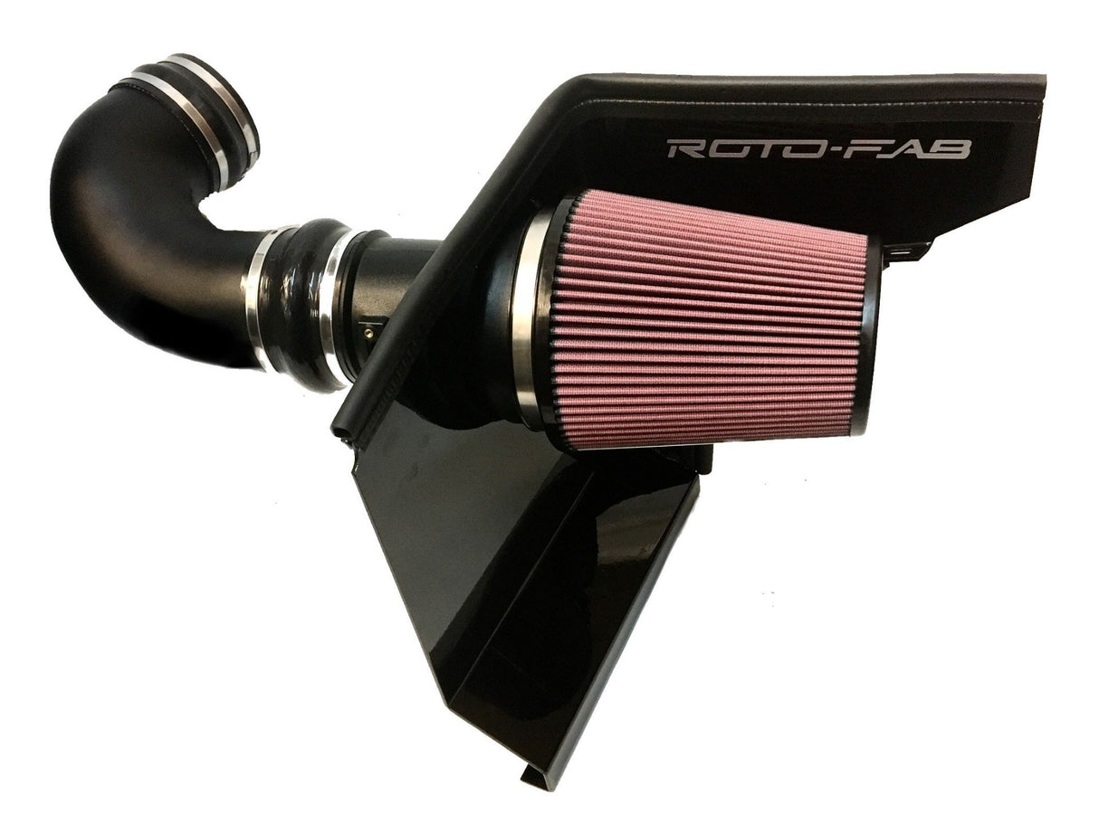 Roto-Fab® (10-15) Camaro SS Whipple Supercharger Cold Air Intake System with Oiled Filter