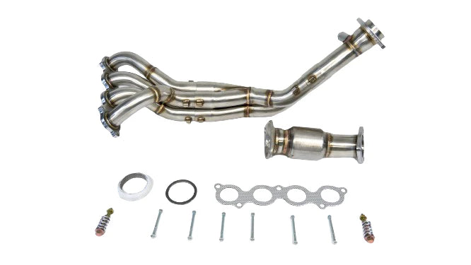 PLM® (01-06) Acura RSX/Honda Civic Si EP3 K20 Long Tube Headers with Catted Mid-Pipe