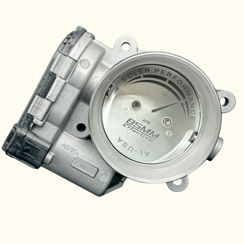 Soler Performance® (18+) Ford Mustang/F-Series 5.0L/6.2L/7.3L 85mm Electronic Ported Throttle Body