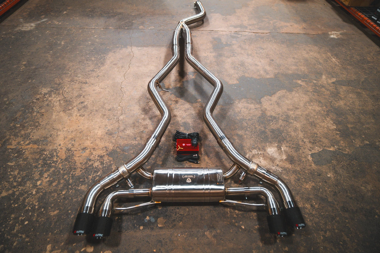 Valvetronic Designs® BMW M240i G42 Valved Sport Cat-Back Exhaust with 4" OD Tips