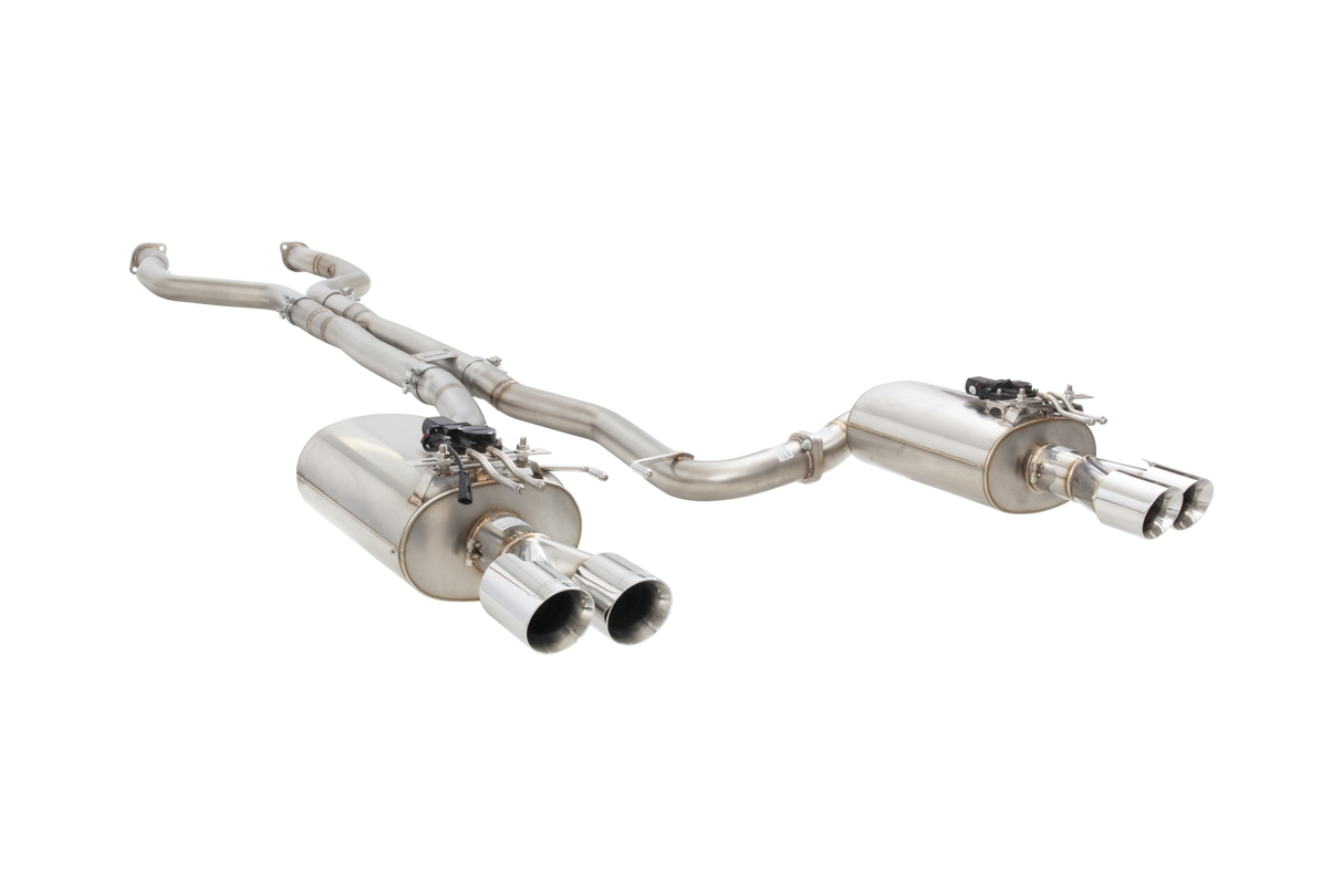 XForce Chevy SS/Pontiac G8 6.2L LS3 304SS 3" Varex Valved Straight Pipe Centre Cat-Back Exhaust