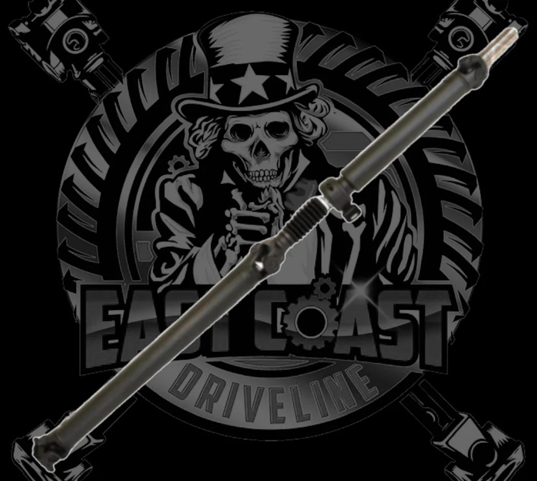 East Coast Driveline® (10-12) Ram 2500/3500 6.7L Cummins 5” Driveshaft (Crew Cab 8ft Bed)