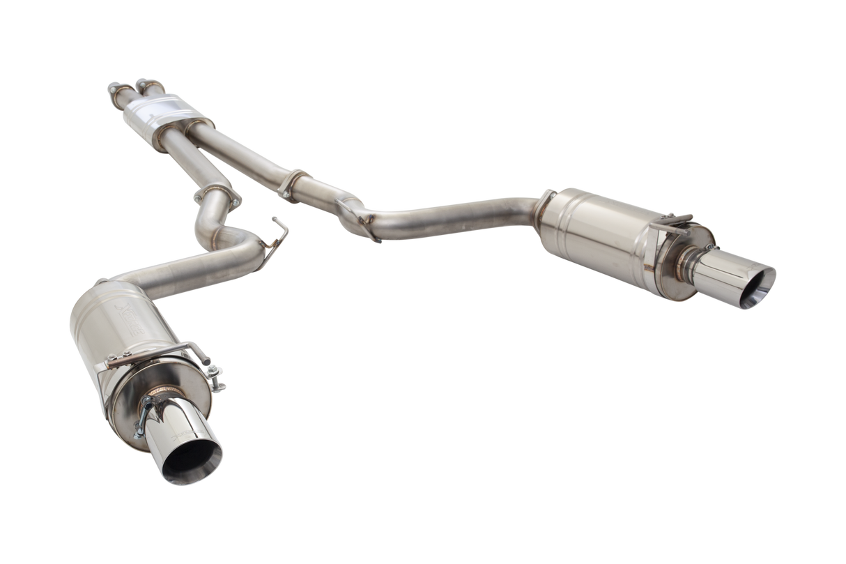 XForce (15-17) Mustang GT Fastback 304SS 3" Cat-Back Exhaust with 4" OD Tips