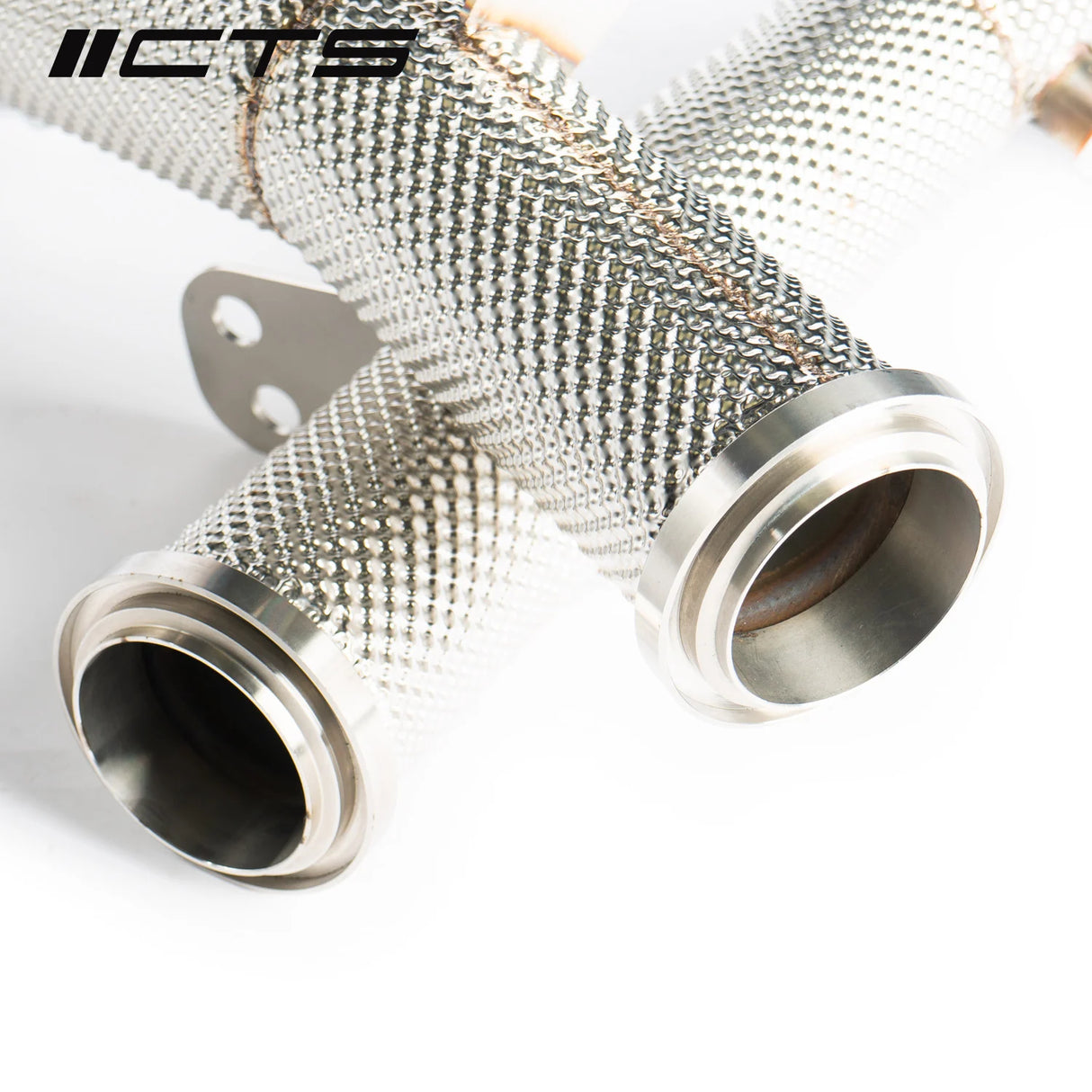 CTS Turbo® Mercedes-Benz C400/C450/C43/E450/E43 M276 304SS 3" Catless Down Pipe Set