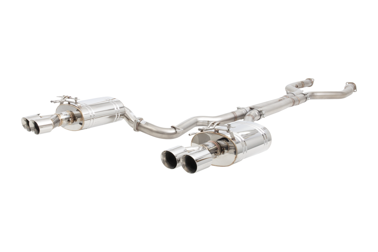 XForce Chevy SS/PontiacG8 Straight Pipe Centre Cat-Back Exhaust with Quad 4" OD Tips