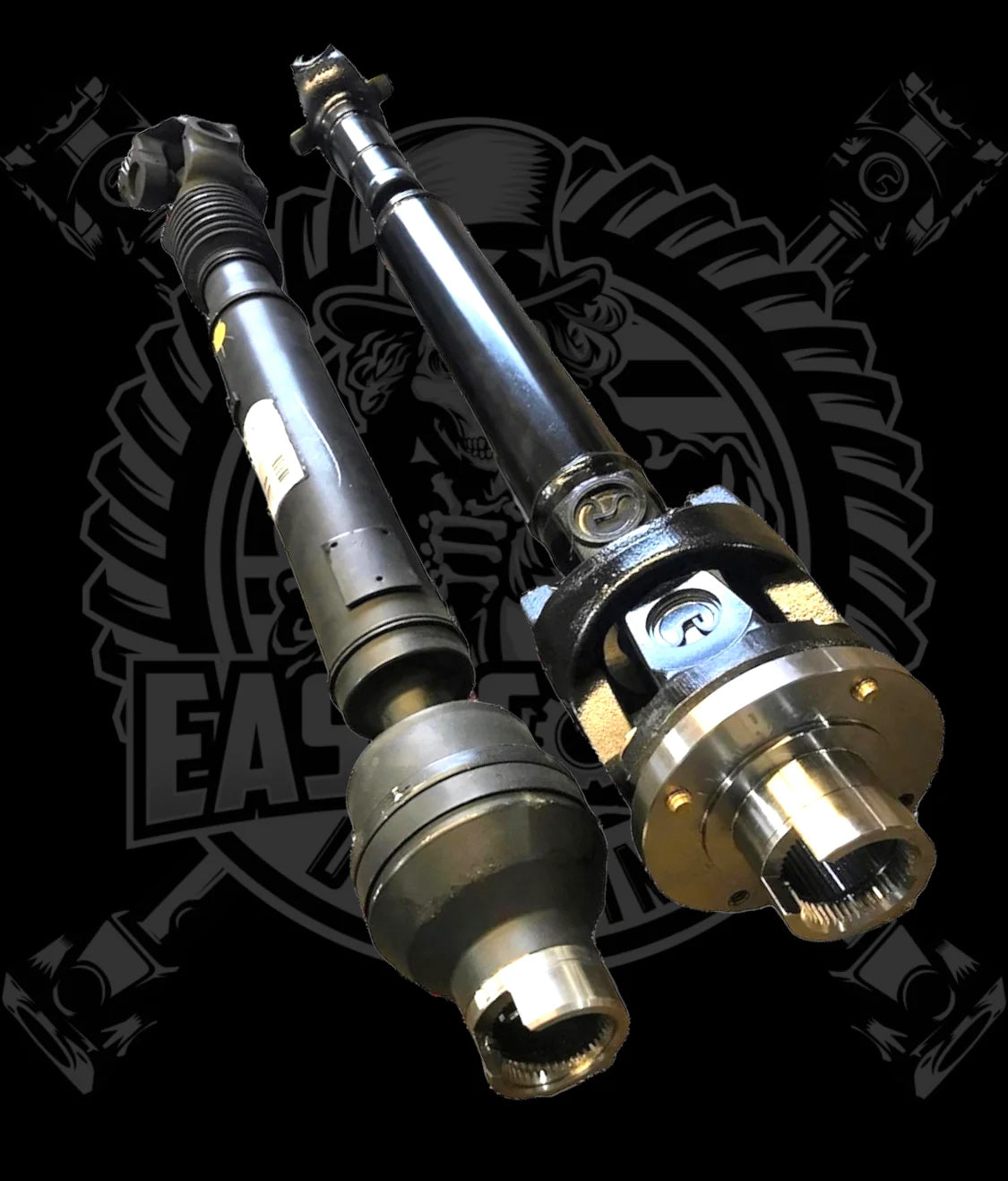 East Coast Driveline® (19-25) RAM 4500/5500 AS66RC Front Driveshaft with New Transfer Case Flange Yoke