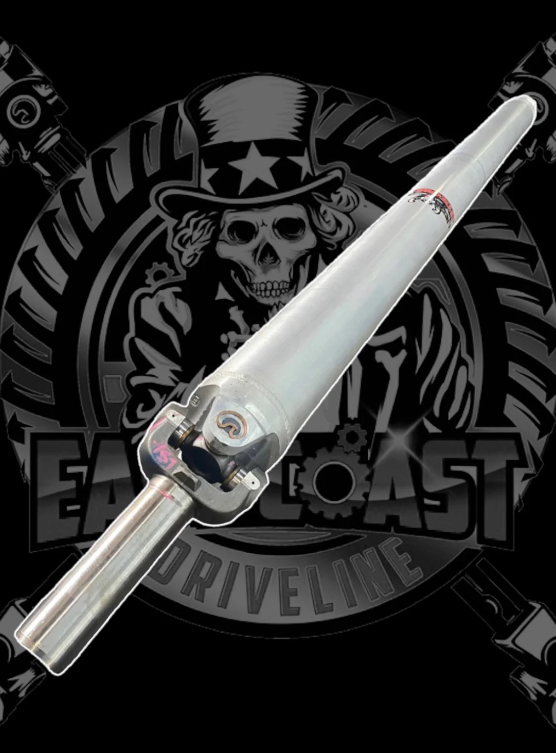 East Coast Driveline® (95-02) RAM 2500/3500 5.9L Cummins Rear 1-Piece Aluminum Driveshaft (Club or Quad Cab 8’ Bed 155” WB)