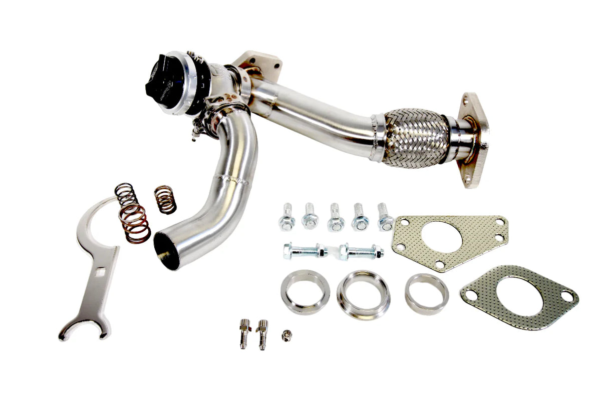 PLM® (02-21) WRX/STI/FXT/LGT/OXT FA20 3-Bolt EWG Up Pipe with Turbosmart WG40 Gen V Wastegate