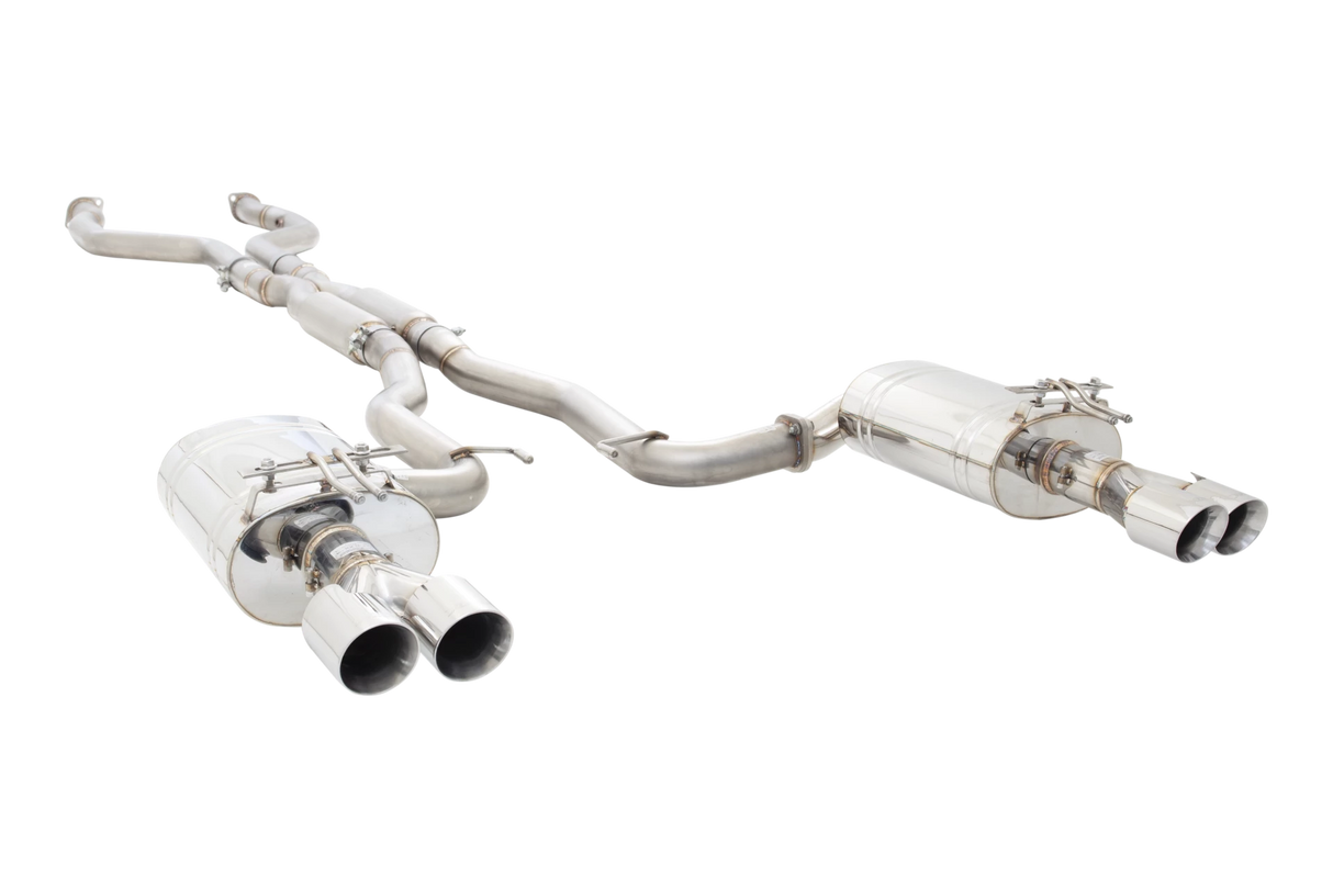 XForce Chevy SS/Pontiac G8 6.2L LS3 304SS 3" Cat-Back Exhaust with Quad 4" OD Tips