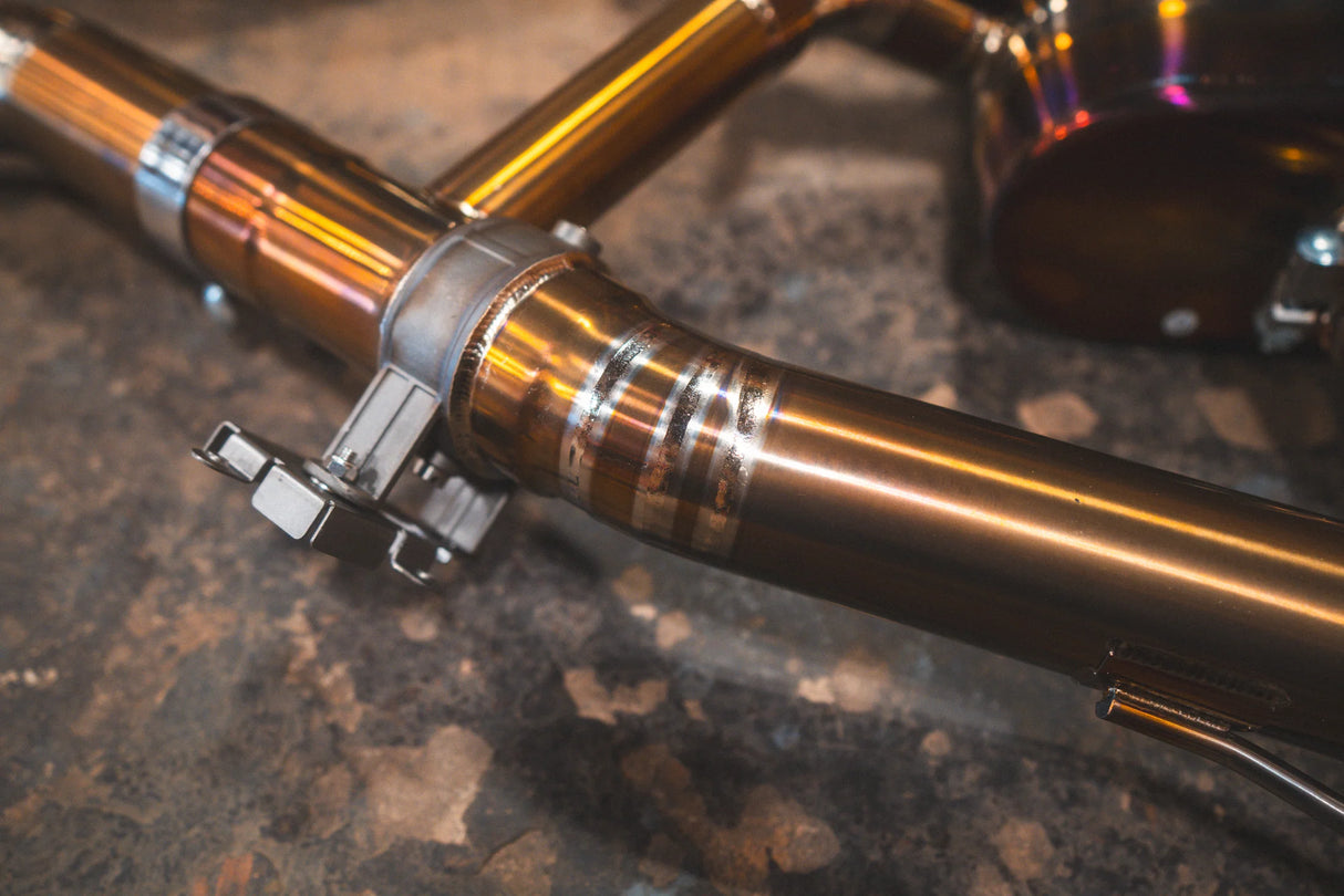 Valvetronic Designs® (20-25) BMW M3/M4 G8x Valved Sport Cat-Back Exhaust with 4" OD Tips