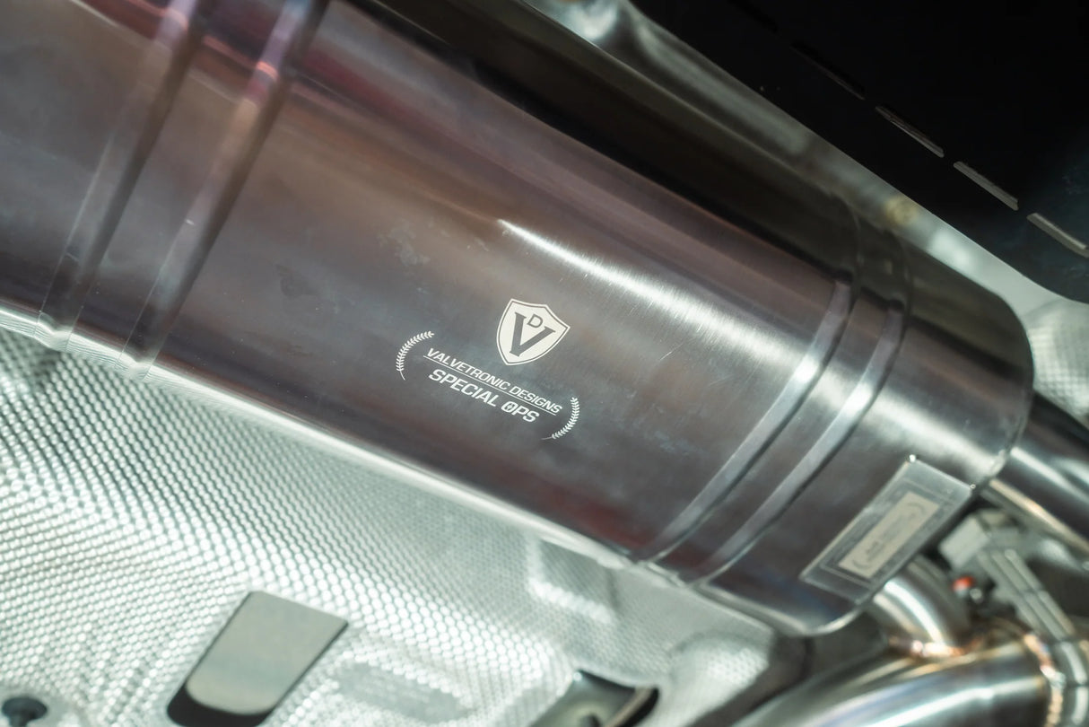 Valvetronic Designs® BMW 530i/540i G30 Valved Sport Cat-Back Exhaust with 4" OD Tips