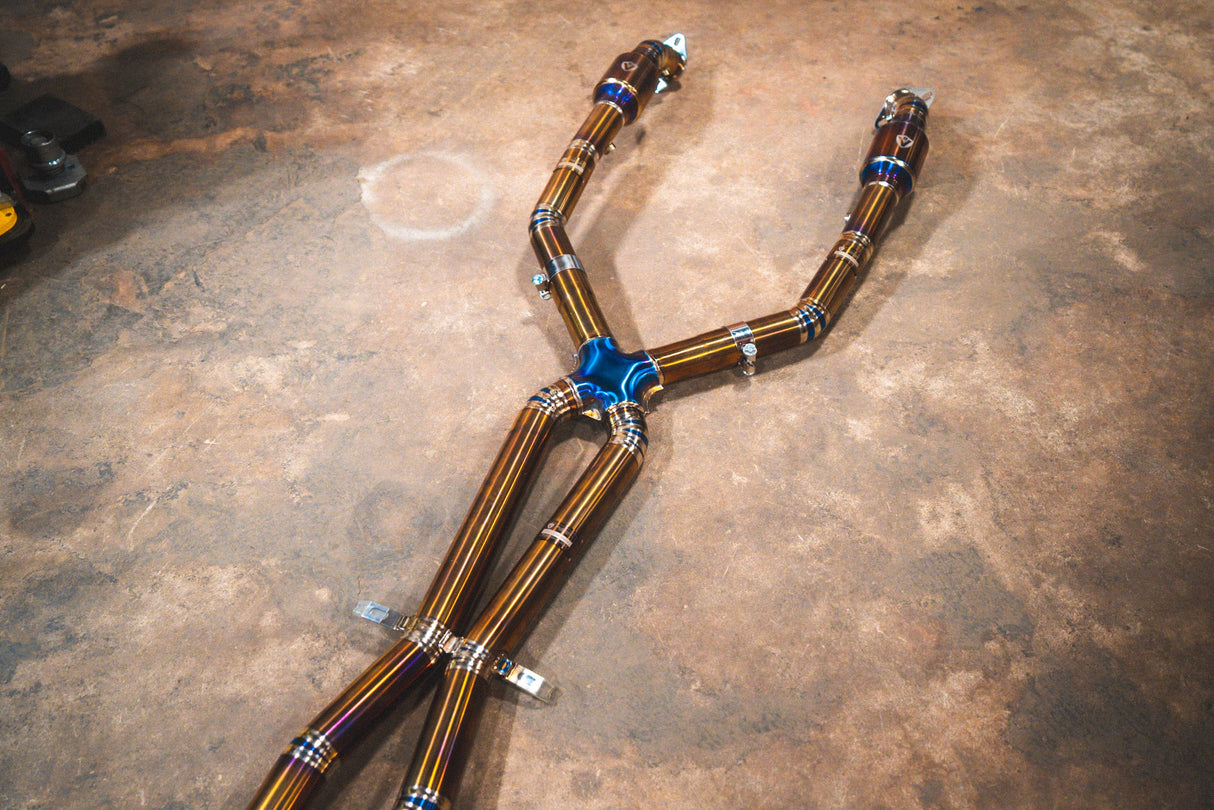 Valvetronic Designs® (08-13) BMW M3 E9x V2 Titanium Valved Sport Cat-Back Exhaust with 4" OD Tips