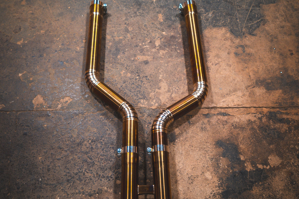 Valvetronic Designs® BMW X5M/X6M F95/F96 Valved Sport Cat-Back Exhaust with 4" OD Tips