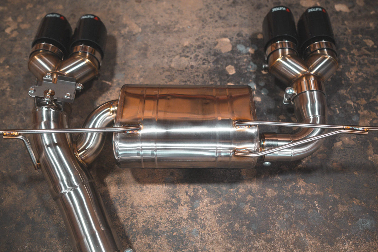Valvetronic Designs® BMW M3/M4 F8x Valved Sport Cat-Back Exhaust with 4" OD Tips