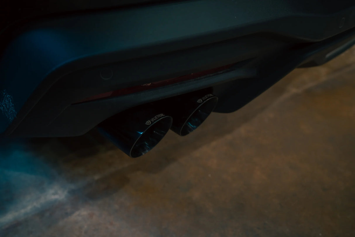 Valvetronic Designs® Ford Mustang GT S650 Valved Sport Cat-Back Exhaust with 4" OD Tips