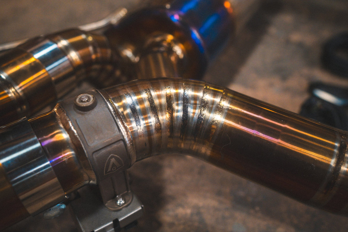 Valvetronic Designs® BMW M8 F91/F92/F93 Valved Sport Cat-Back Exhaust with 4" OD Tips